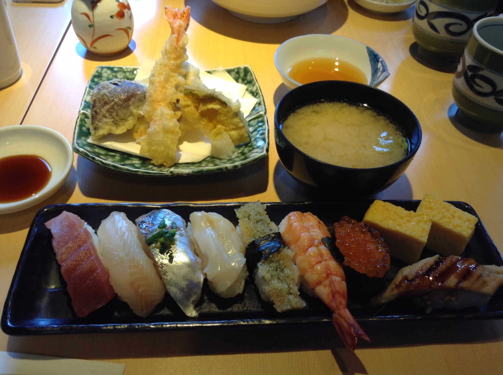 調布で人気のお寿司屋さん『大漁旗』でランチ！天ぷらも堪能できてうまー！